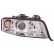 Headlight right 1EL 008 472-021 Hella, Thumbnail 2