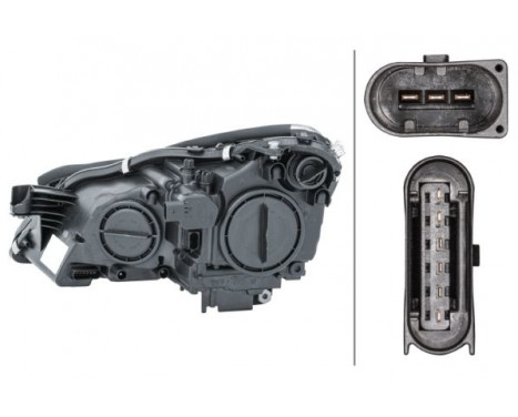 Headlight right 1EL 008 821-021 Hella, Image 3