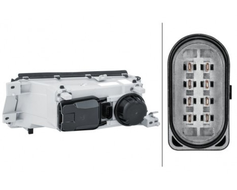 Headlight right 1EL 010 202-021 Hella, Image 3