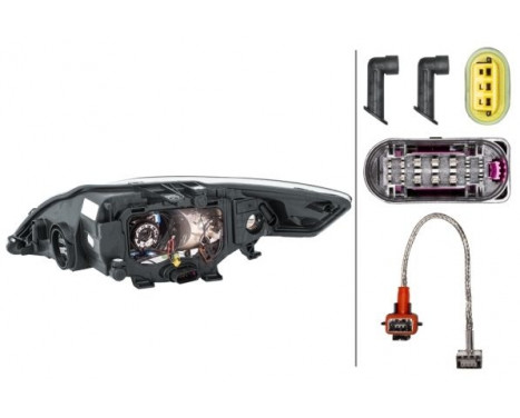 Headlight right 1EL 010 541-101 Hella, Image 3