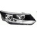 Headlight right 1EL 010 749-221 Hella