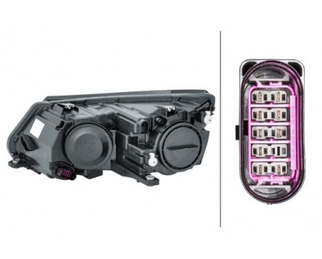 Headlight right 1EL 010 749-221 Hella, Image 3