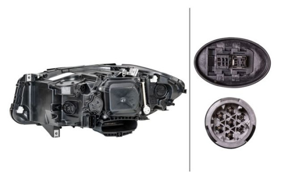 Headlight right 1EL 011 087-721 Hella, Image 2