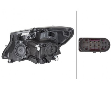 Headlight right 1EL 011 284-881 Hella, Image 2