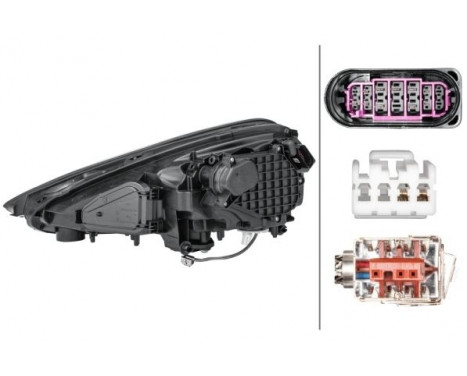 Headlight right 1EL 011 745-581 Hella, Image 2