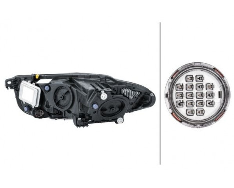 Headlight right 1EL 011 811-321 Hella, Image 2