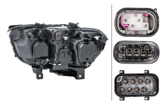 Headlight right 1EL 158 076-011 Hella, Image 3
