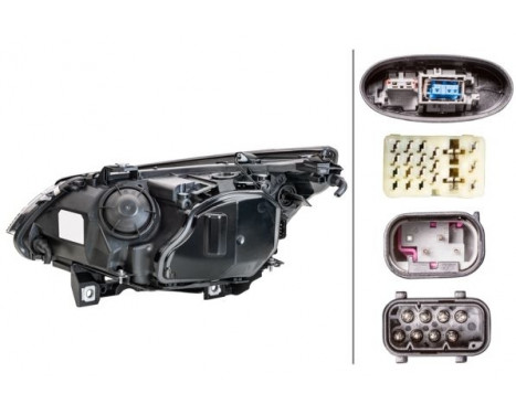 Headlight right 1EL 163 074-011 Hella, Image 3