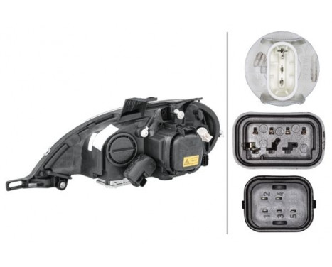 Headlight right 1EL 223 151-201 Hella, Image 3