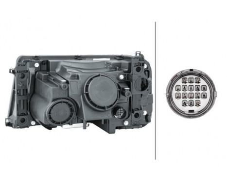 Headlight right 1EL 238 022-821 Hella, Image 3
