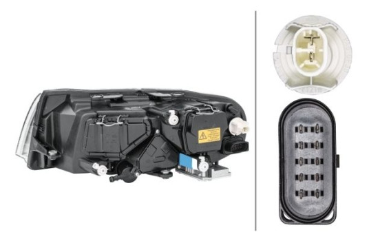 Headlight right 1EL 246 042-441 Hella, Image 3