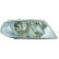 Headlight right 1EL 354 027-021 Hella