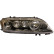 Headlight right 1EL 354 455-181 Hella