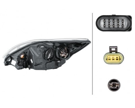 Headlight right 1EL 354 807-061 Hella, Image 2