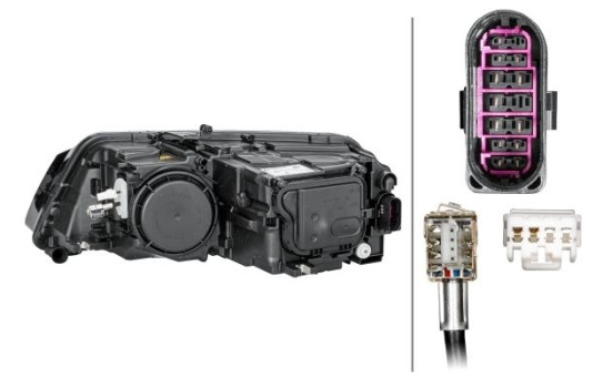 Headlight right 1EX 010 192-781 Hella, Image 2