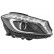Headlight right 1EX 010 818-361 Hella