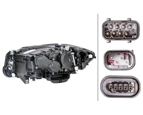 Headlight right 1EX 011 072-921 Hella, Image 2
