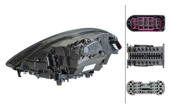 Headlight right 1EX 012 254-421 Hella, Image 2
