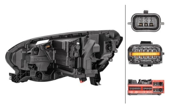 Headlight right 1EX 012 293-621 Hella, Image 2