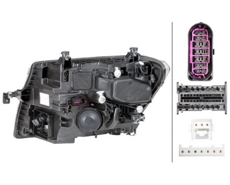 Headlight right 1EX 012 830-101 Hella, Image 2