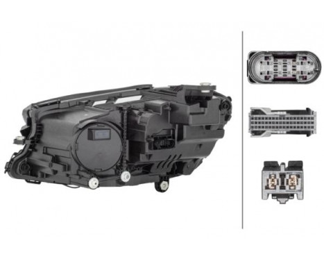 Headlight right 1EX 014 215-321 Hella, Image 2