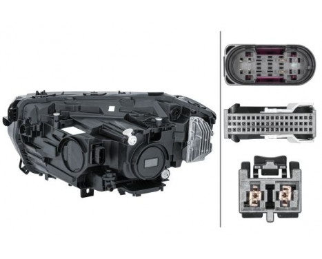 Headlight right 1EX 014 530-321 Hella, Image 2