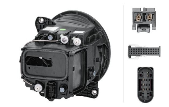 Headlight right 1EX 014 543-021 Hella, Image 2