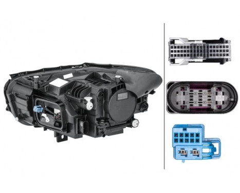 Headlight right 1EX 014 993-661 Hella, Image 2