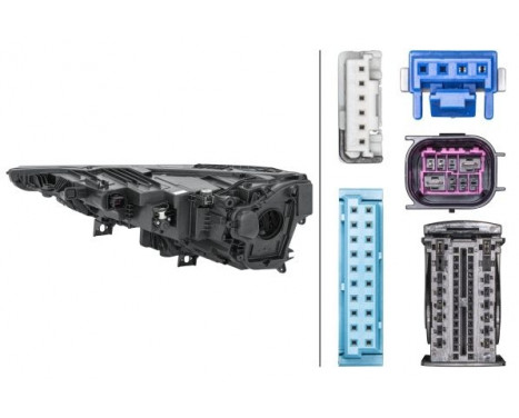 Headlight right 1EX 354 871-081 Hella, Image 2