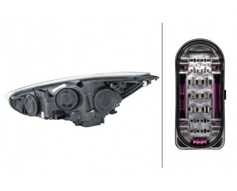 Headlight right 1LE 354 827-041 Hella, Image 2