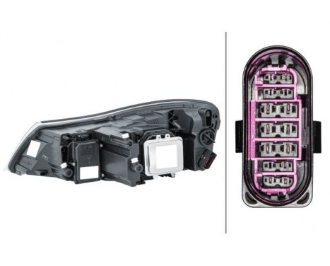 Headlight right 1ZL 247 052-321 Hella, Image 3
