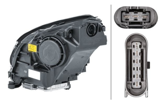 Headlight right 1ZL 263 037-321 Hella, Image 3