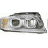 Headlight right 1ZS 009 236-541 Hella