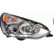 Headlight right 1ZS 009 250-801 Hella