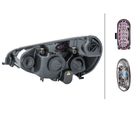 Headlight right 1ZS 009 250-801 Hella, Image 3