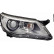 Headlight right 1ZS 009 549-221 Hella
