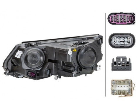 Headlight right 1ZS 010 748-321 Hella, Image 3