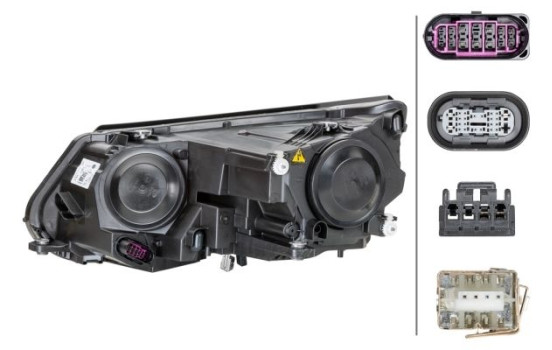 Headlight right 1ZS 010 748-321 Hella, Image 3