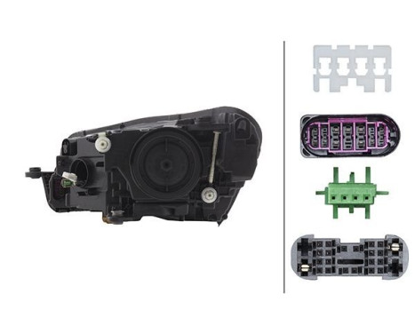 Headlight right 1ZS 011 939-461 Hella, Image 2