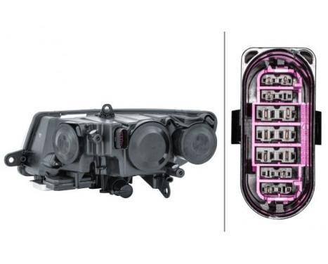 Headlight right 1ZS 247 047-341 Hella, Image 3