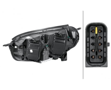 Headlight right 1ZS 354 853-061 Hella, Image 2