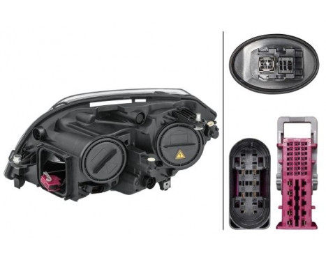 Headlight right 1ZS 354 878-141 Hella, Image 2