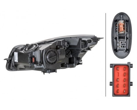 Headlight right 1ZT 009 631-321 Hella, Image 3