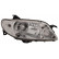 Headlight right 20-0137-15-2 TYC