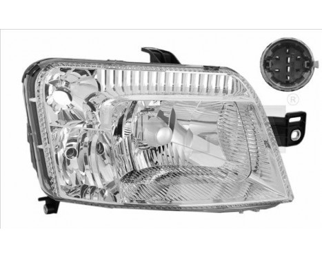 Headlight right 20-0335-15-2 TYC, Image 2