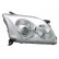 Headlight right 20-0369-15-2 TYC
