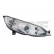 Headlight right 20-0449-05-2 TYC, Thumbnail 2
