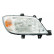 Headlight right 20-0495-15-2 TYC