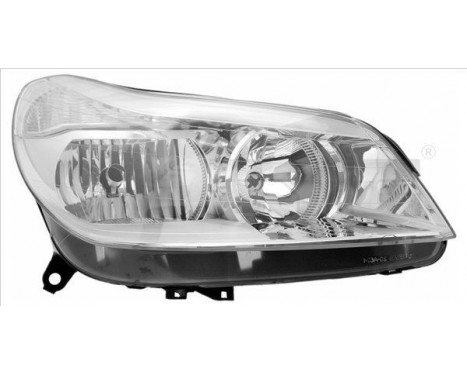 Headlight right 20-0623-05-2 TYC, Image 2