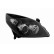Headlight right 20-1109-15-2 TYC